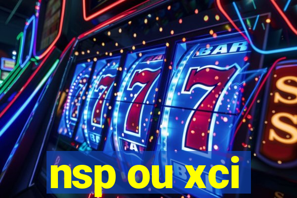 nsp ou xci